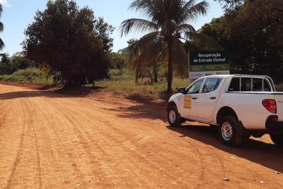 Incra recupera estradas de acesso ao PA Capitão Silvio em Ariquemes