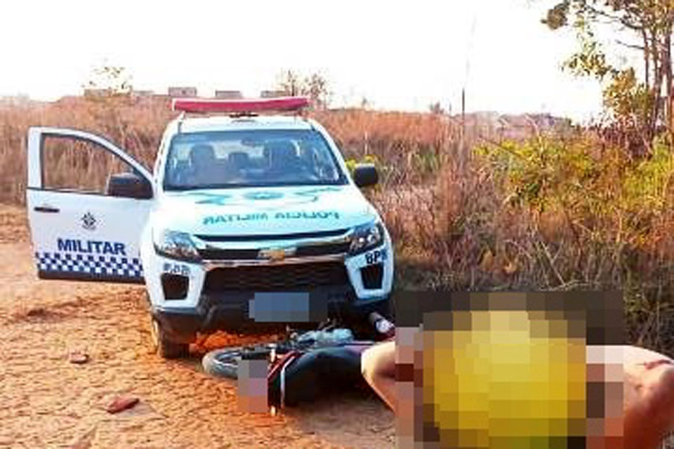 Polícia Militar usa bala de borracha para impedir Jovem inabilitado em fuga