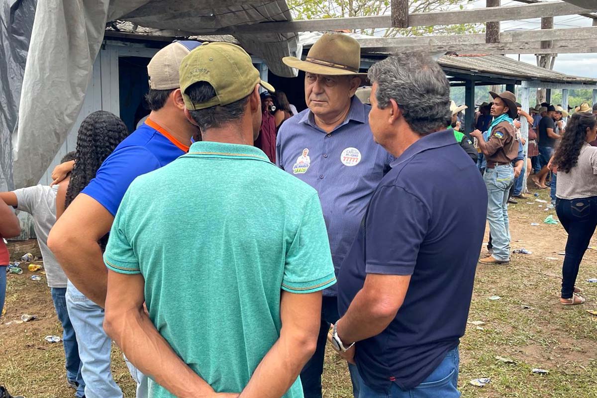 Não é só uma visita é também uma escuta ativa dos problemas do povo de Rondônia, diz Carlos Magno