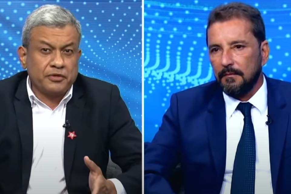 Com ausência de Vinícius Miguel, Hildon Chaves e Ramon Cujuí fazem debate de alto nível na SIC TV Rondônia