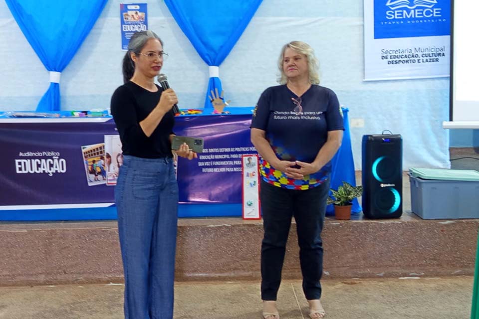 Secretaria de Educação de Itapuã promove capacitação para profissionais que atuam com alunos com necessidades especiais