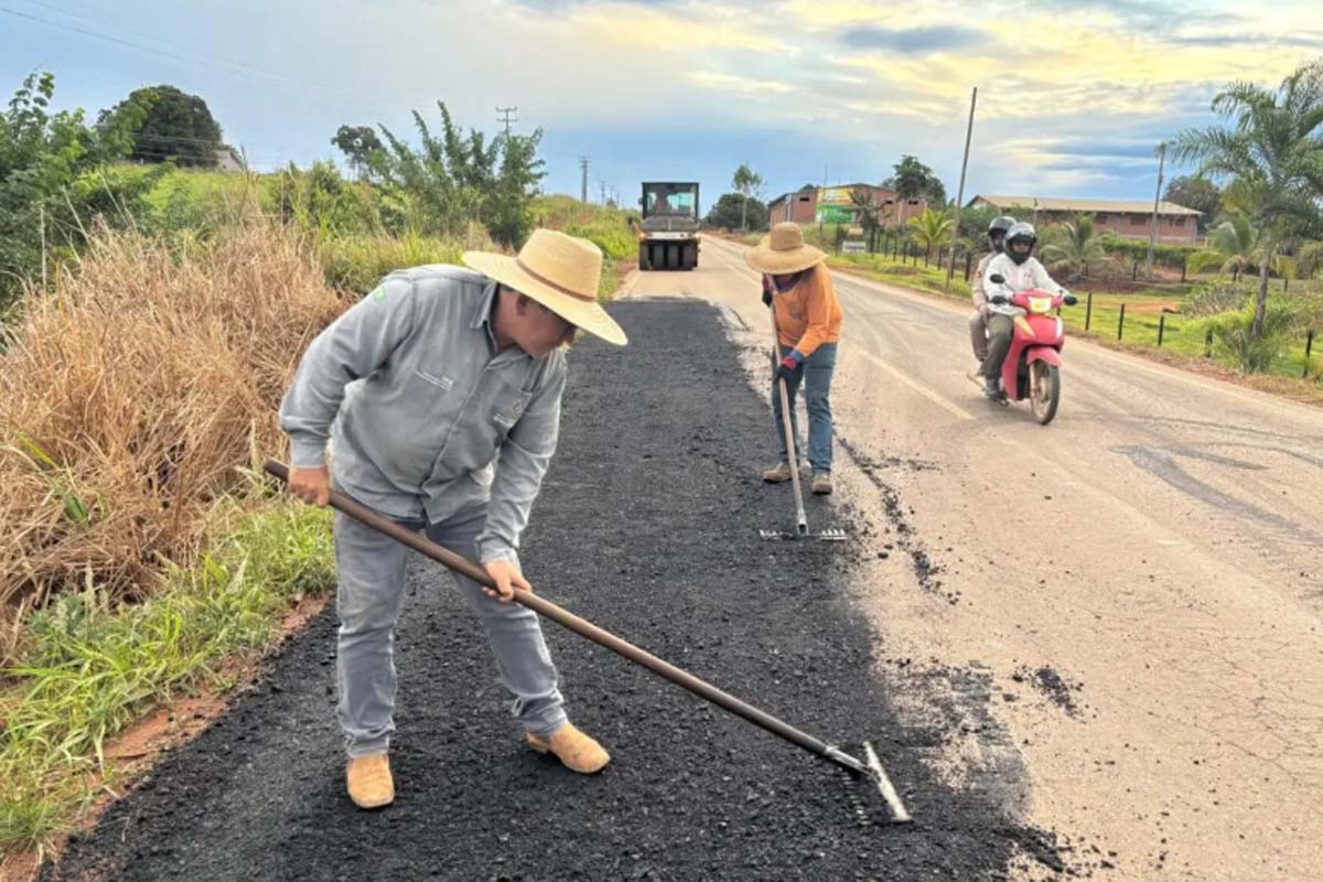 Manutenção da RO-481 é concluída pelo governo e garante mais segurança e trafegabilidade viária