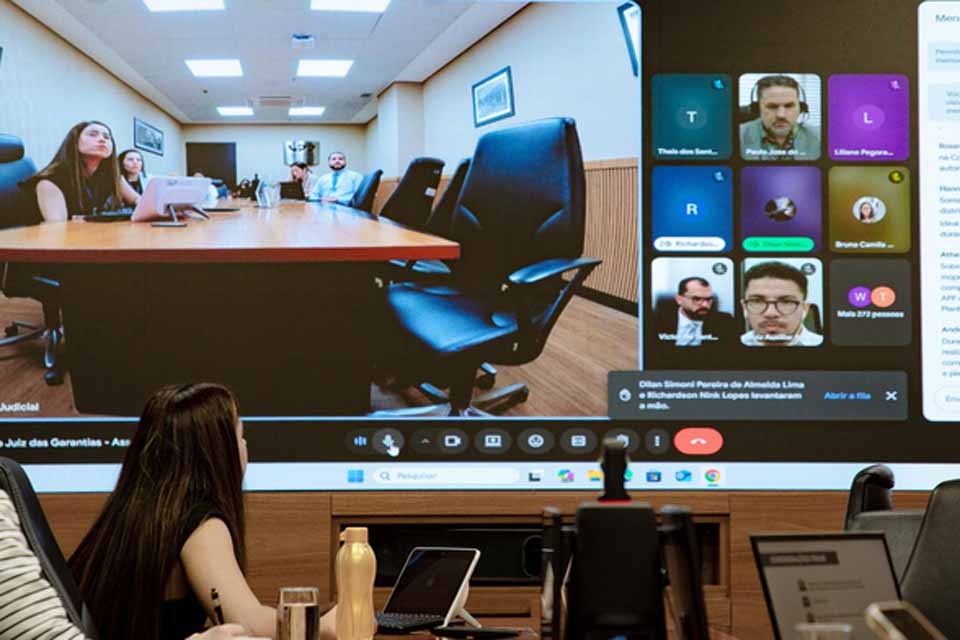 TJRO realiza treinamento sobre procedimentos do Juiz das Garantias