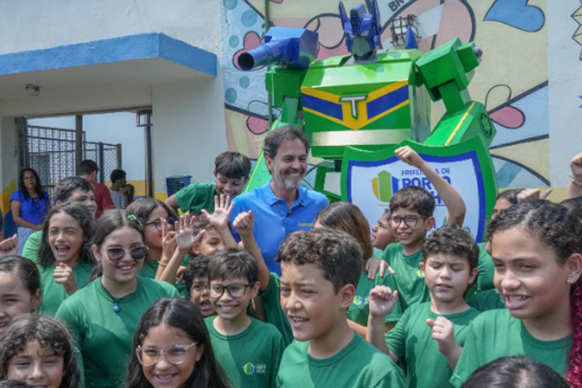 Prefeitura de Porto Velho amplia monitoramento das escolas municipais com robô de inteligência artificial 