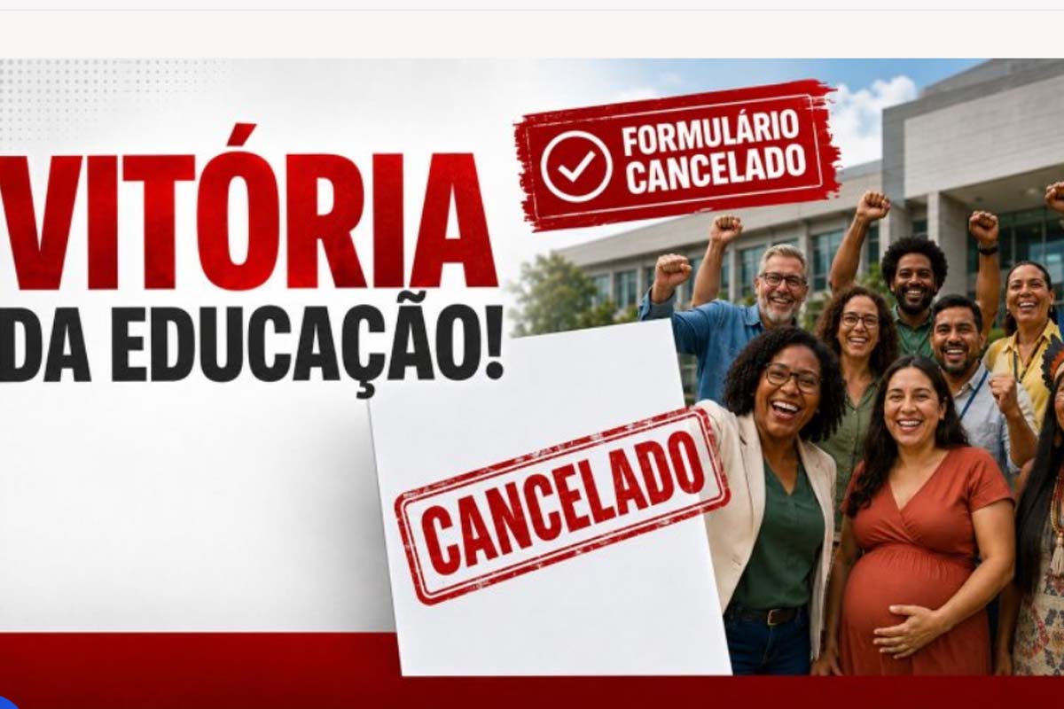 SEDUC recua e Formulário de Autodeclaração de Saúde presente do Edital nº 136/2026/Segep é alterado