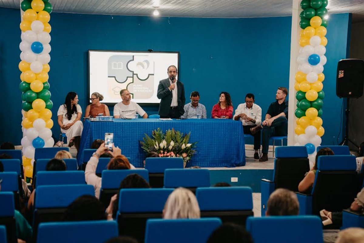 Ji-Paraná lança do Plano Municipal de Educação para o período de 2026 a 20236