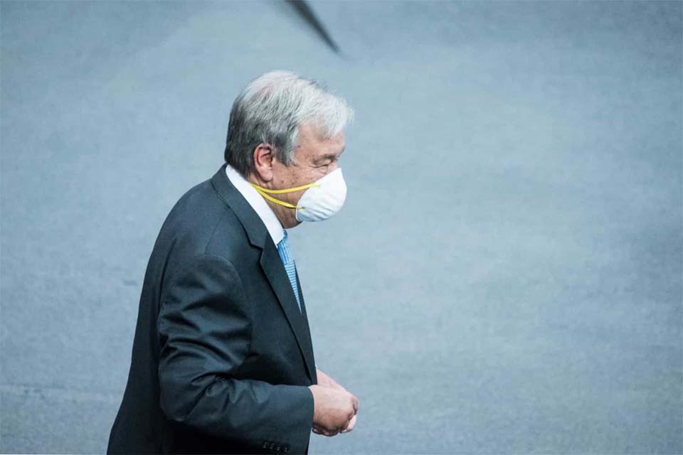 Guterres pede que manifestantes barricados não sejam detidos