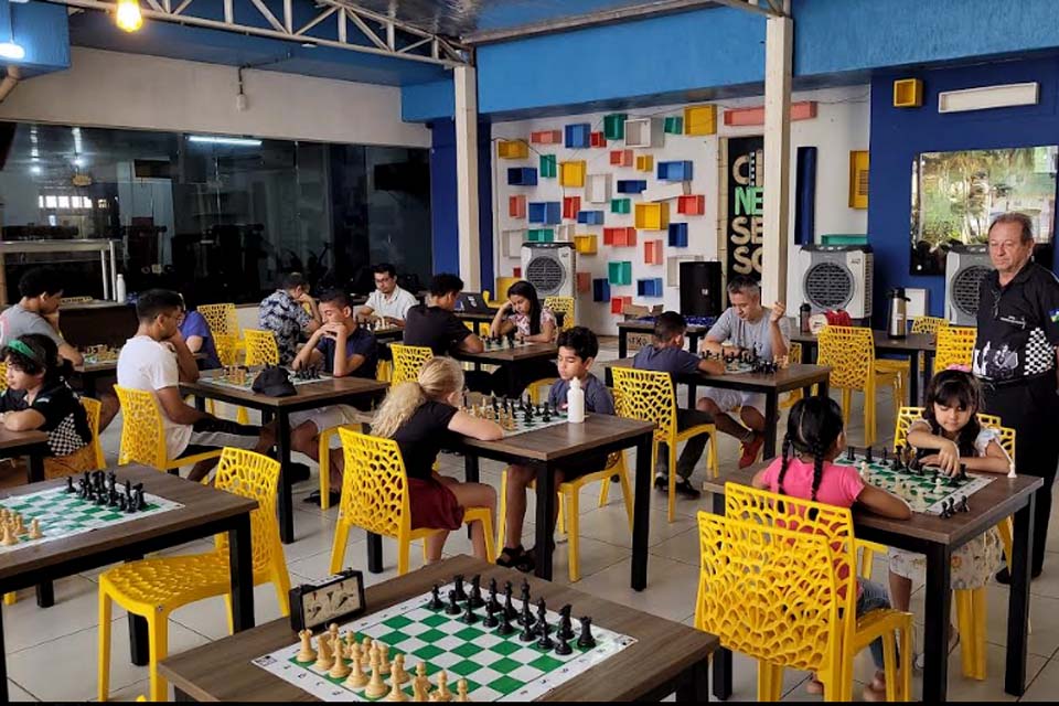 Confira classificado da Copa Sesc de Xadrez FRXE - ETAPA PVH