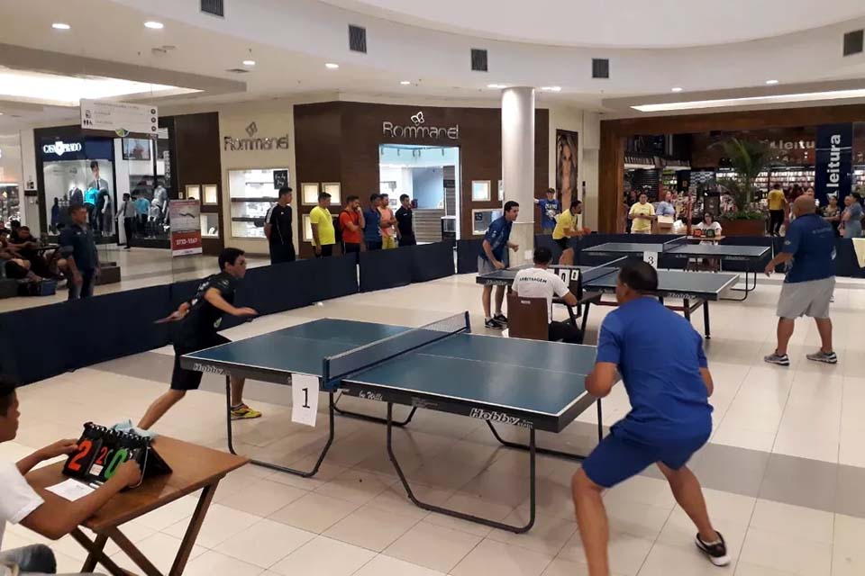 Etapa do Campeonato Rondoniense de tênis de mesa acontece no fim de semana