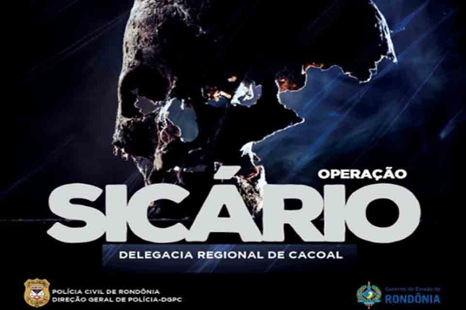 Operação Sicário da Polícia Civil cumpre sete mandados de prisão