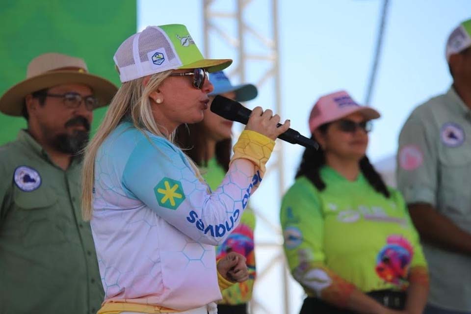 Deputada Ieda Chaves fortalece o protagonismo feminino no torneio Elas Pescando 2025