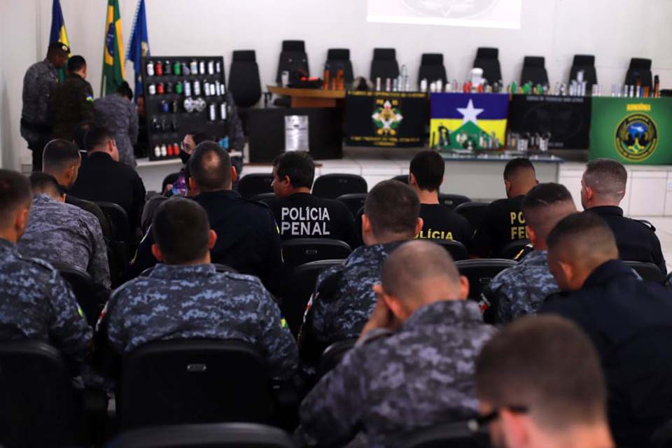 Profissionais da Segurança Pública de Rondônia participam da 2ª turma do Curso de Técnicas Não Letais