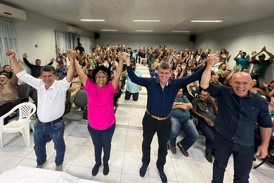 Deputada Sílvia Cristina prestigia convenções em São Felipe do Oeste e Colorado do Oeste