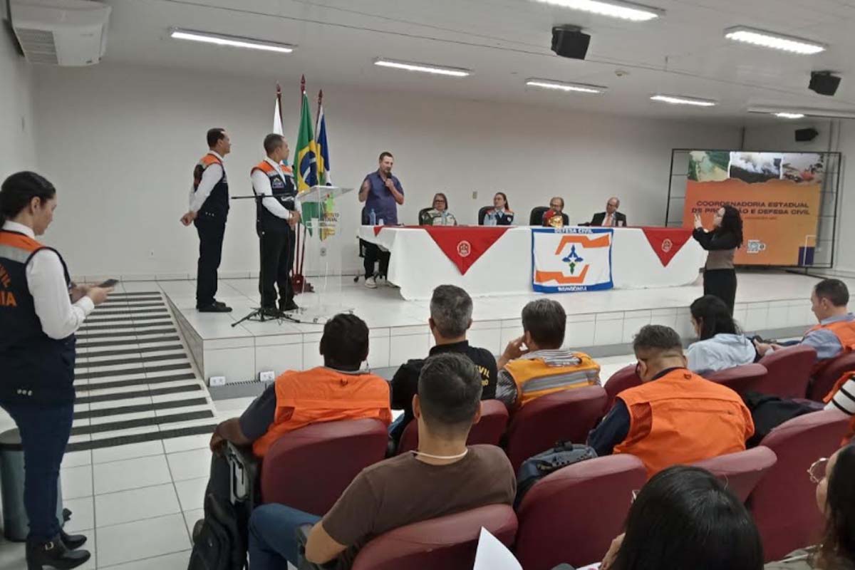 Comissão de Defesa Civil de Ji-Paraná participa de 2º Workshop de Gestão Integrada de Riscos e Desastres