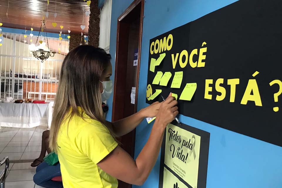 Município de Porto Velho tem programação especial dedicada aos cuidados com a saúde mental
