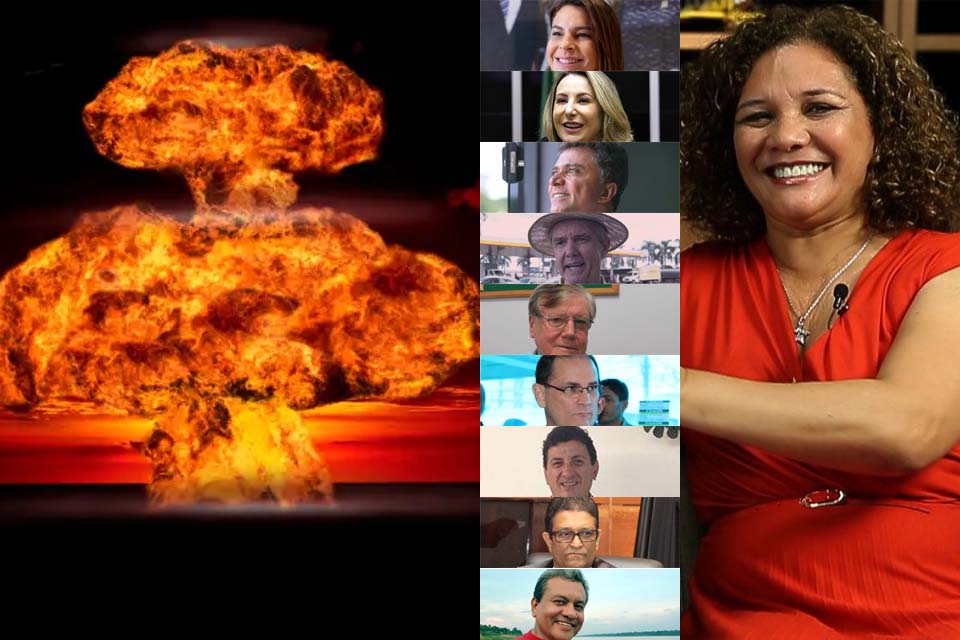 Uma “bomba atômica” prestes a explodir na política de Rondônia; os nove ao Senado Federal; e Fátima quer a Câmara