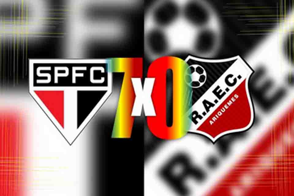 Real Ariquemes é derrotado pelo São Paulo por 7 a 0 no Brasileiro Feminino A1