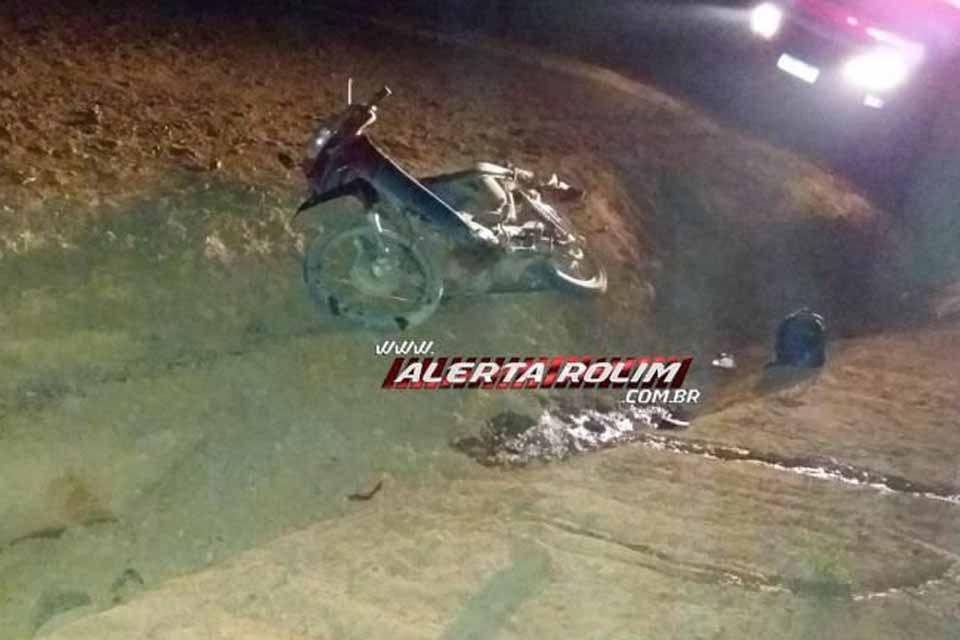 Homem morre após sofrer grave acidente de moto em Alto Alegre dos Parecis