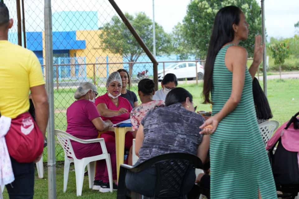Semana D de vacinação encerra ação no Residencial Orgulho do Madeira