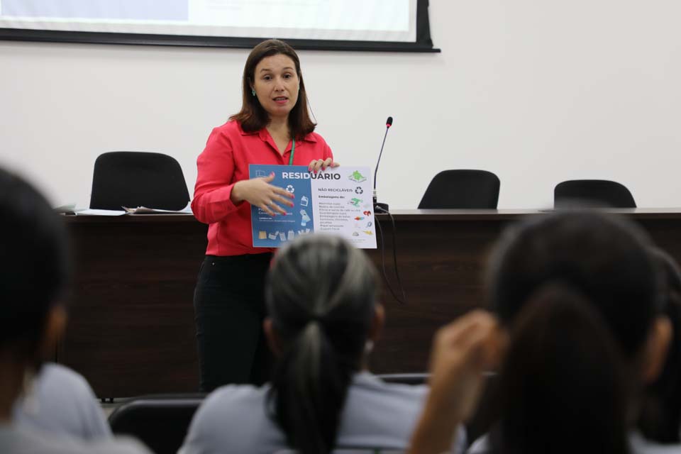 TJ-RO:Funcionários terceirizados passam por treinamento de sustentabilidade