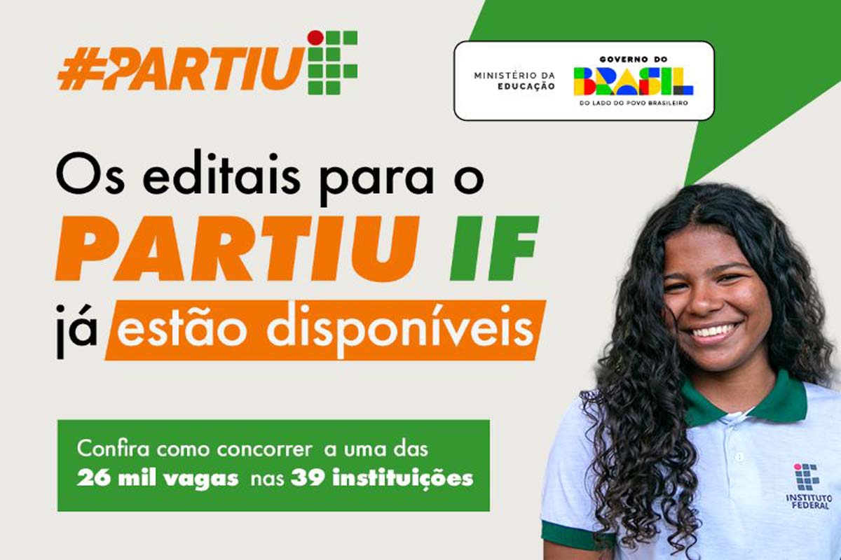 Reta final de inscrições para o Partiu IF: 520 vagas são ofertadas pelo IFRO em 9 municípios de Rondônia