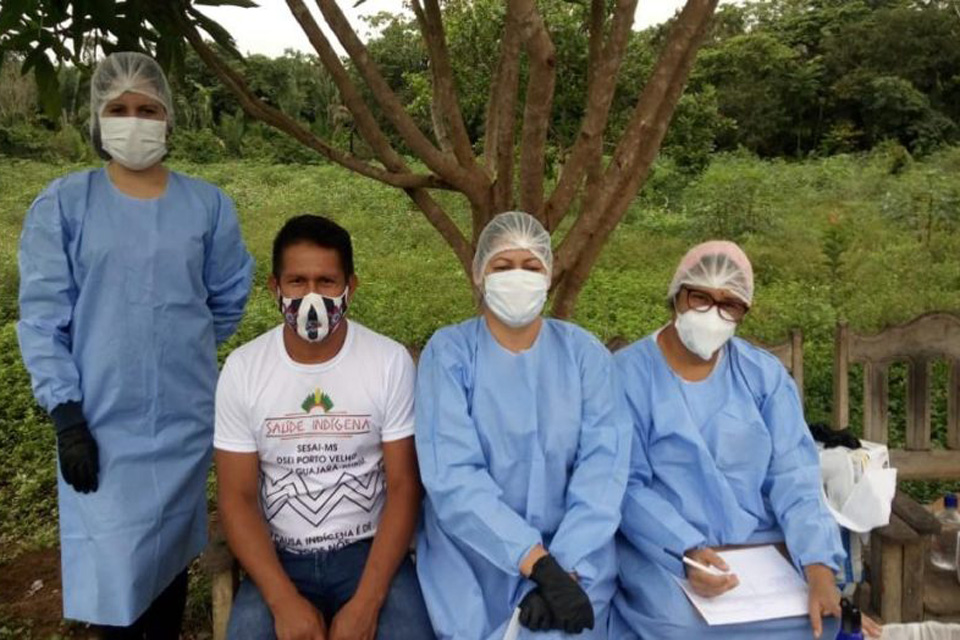 Fiocruz Rondônia atende indígenas de Guajará-Mirim e Nova Mamoré com a realização de testes rápidos