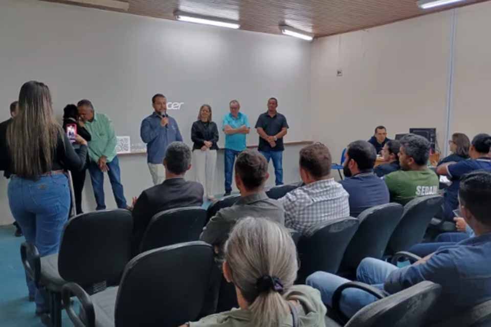 Projeto Recuperar é lançado em Pimenta Bueno com foco na preservação de recursos hídricos