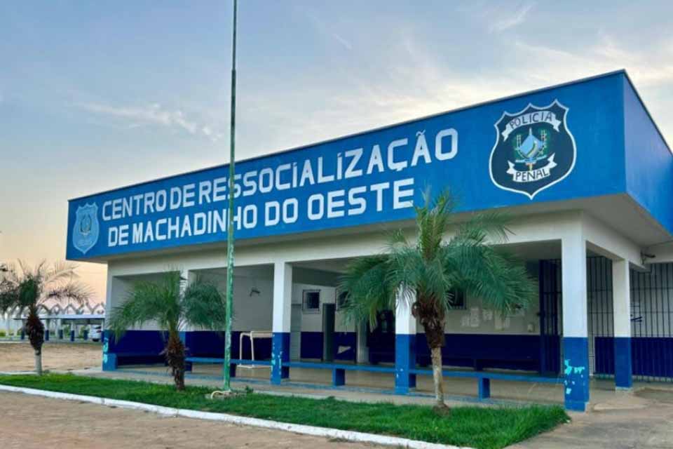 Governo realiza revista geral no Centro de Ressocialização de Machadinho do Oeste