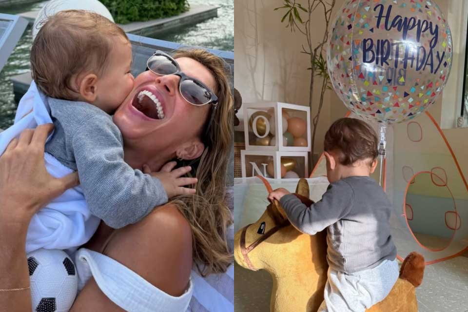 “Obrigada, Deus, por tanto”: Gisele Bündchen celebra um ano do filho caçula com fotos raras
