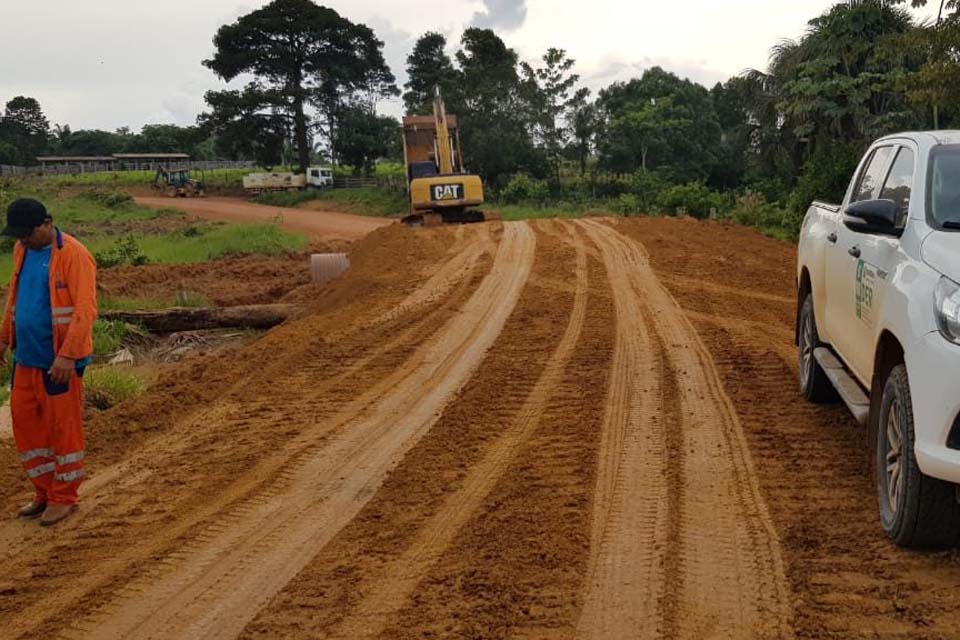 DER soluciona antigo problema de alagamento na rodovia 205 
