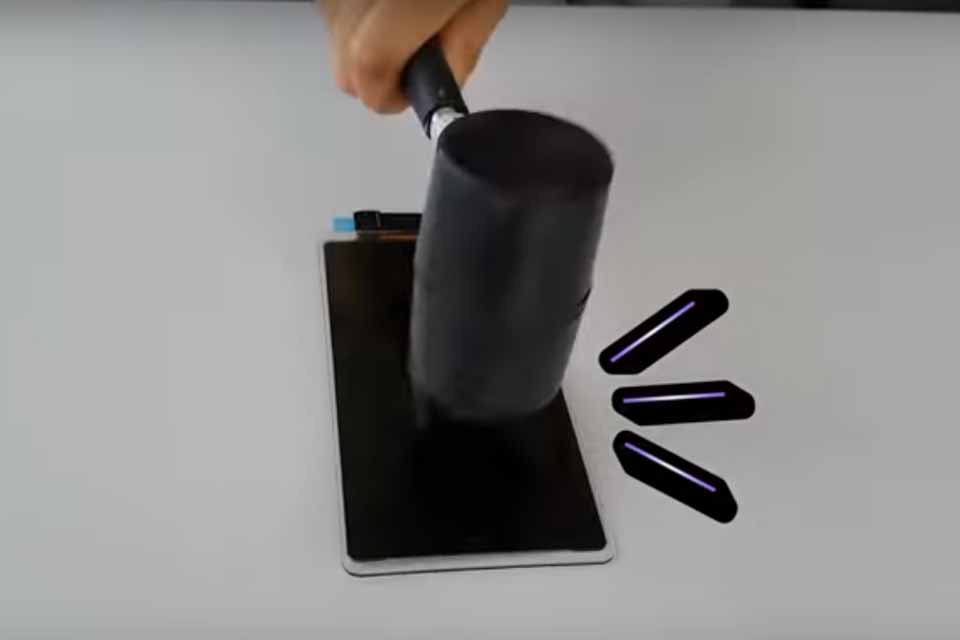 Vídeo mostra tela flexível e inquebrável da Samsung