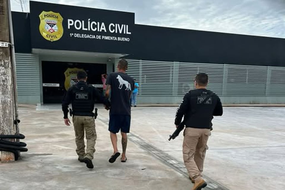 Polícia Civil prende acusado de sequestro e homicídio em Costa Marques e São Francisco do Guaporé