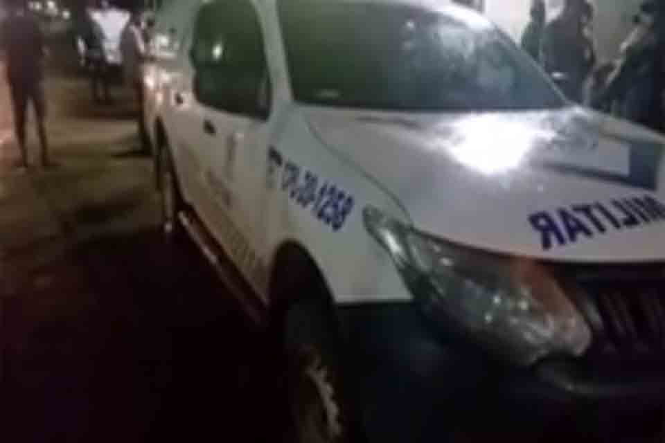 Depois de intenso tiroteio PM prende assaltante de banco