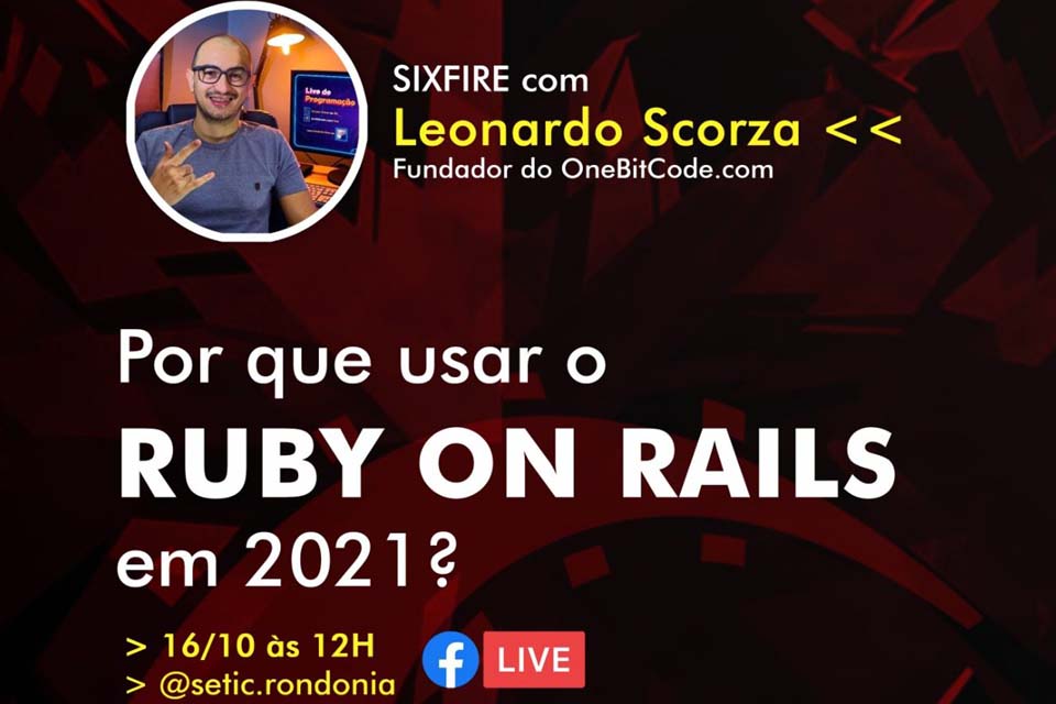 Linguagem de Programação é tema da próxima palestra on-line da Setic, nesta sexta-feira, 16