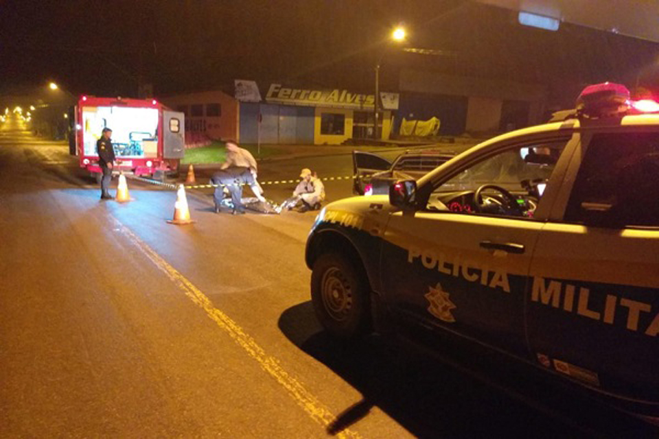  Homem mata desafeto a pauladas no meio da rua em Espigão