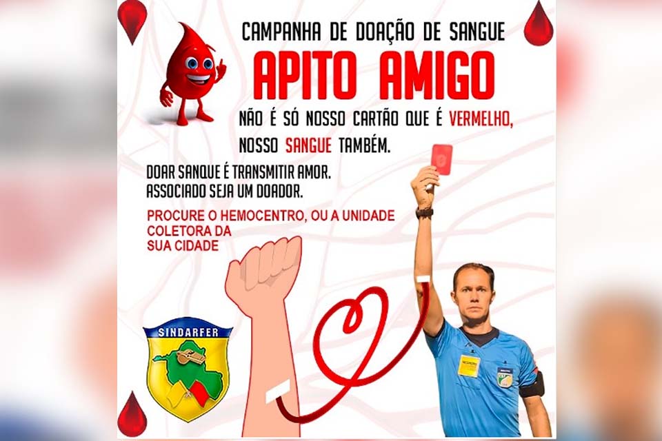 Sindarfer lança campanha de doação de sangue