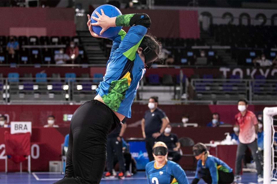 Goalball: seleção feminina avança e enfrentará EUA nas semifinais