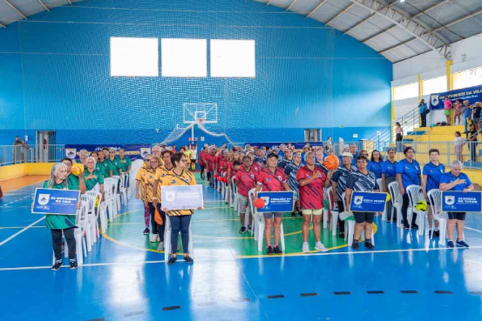 Prefeitura promove Jogos Municipais da Terceira Idade, de 5 a 7 de novembro