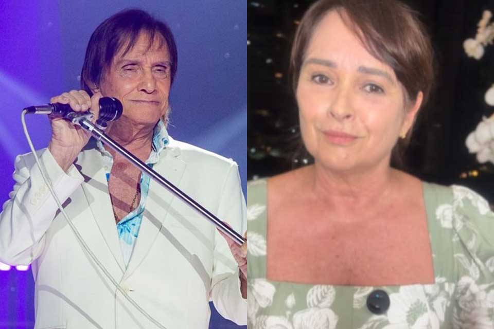 “Ele pode ter um tempo ruim também”, diz Myrian Rios ao defender Roberto Carlos