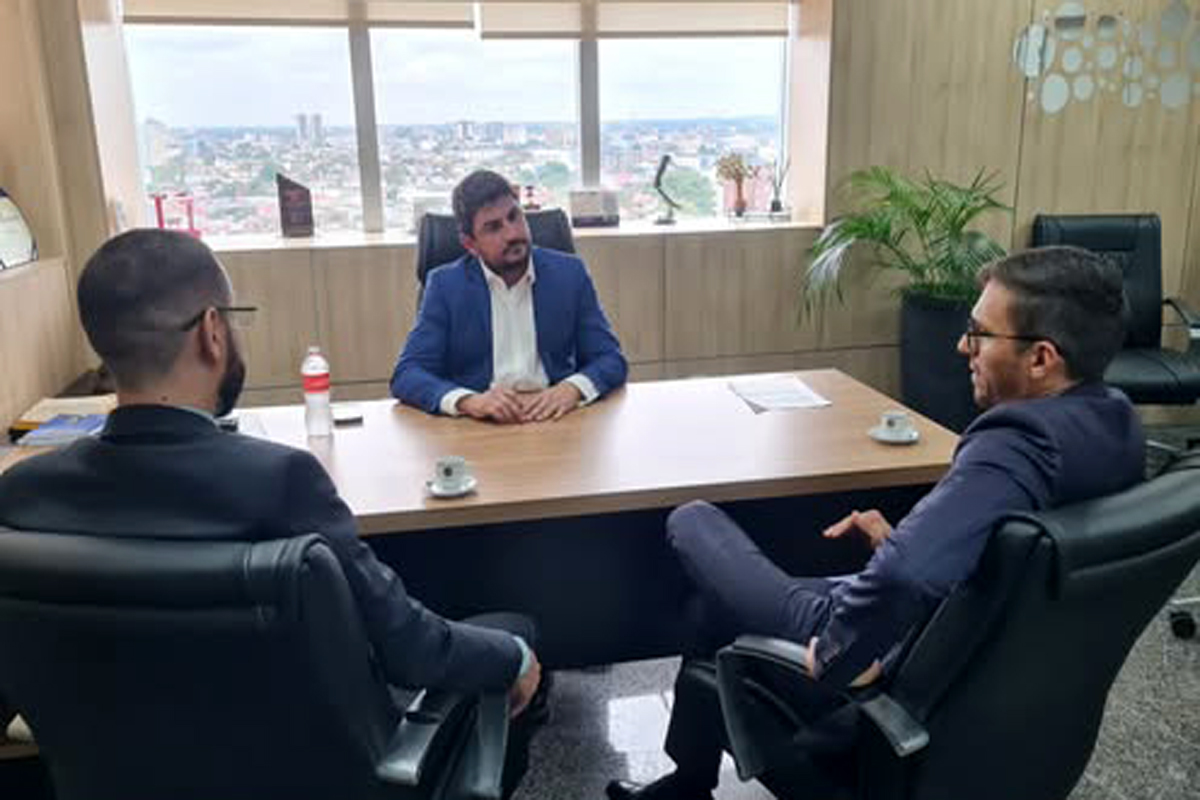 Jean Mendonça recebe dirigentes da Defensoria Pública de Rondônia e discute pautas de interesse do estado