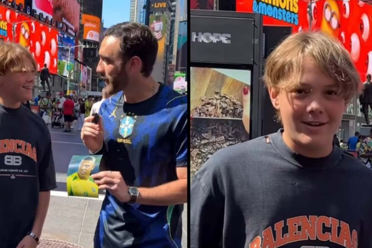 Filho de Neymar viraliza após resposta inesperada a influenciador