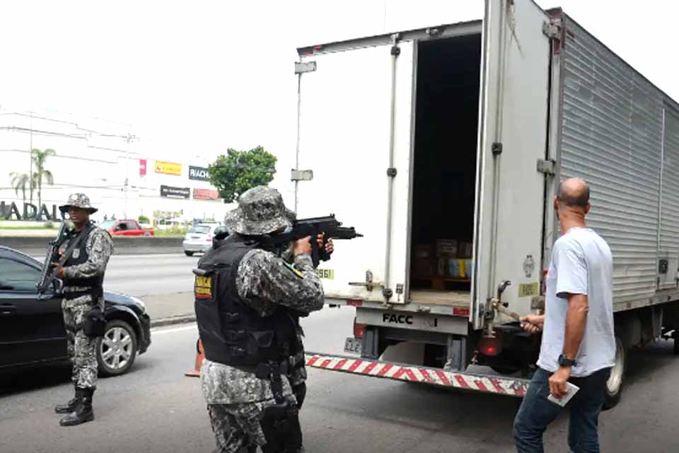 Mais de 10 mil roubos de carga foram registrados no país em 2024