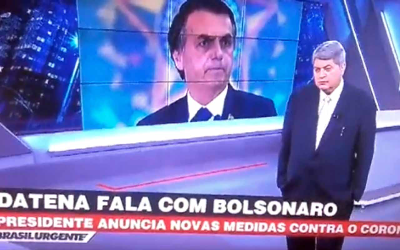 VÍDEO - Em entrevista à Datena, Bolsonaro dispara: 'Quem tem emprego, vá trabalhar'
