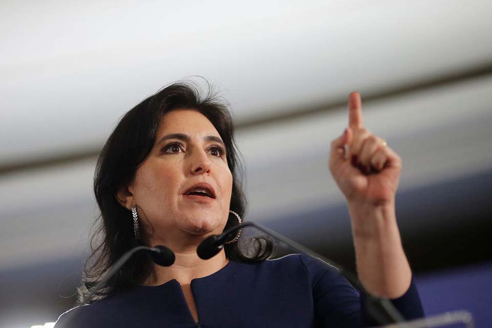 Simone Tebet diz que se eleita, educação e cultura serão prioridades 