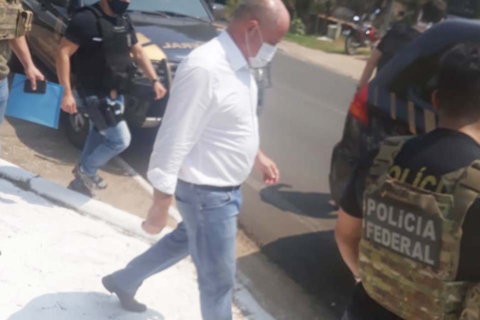 Marcito Pinto, prefeito de Ji-Paraná, está entre os presos pela PF em Rondônia