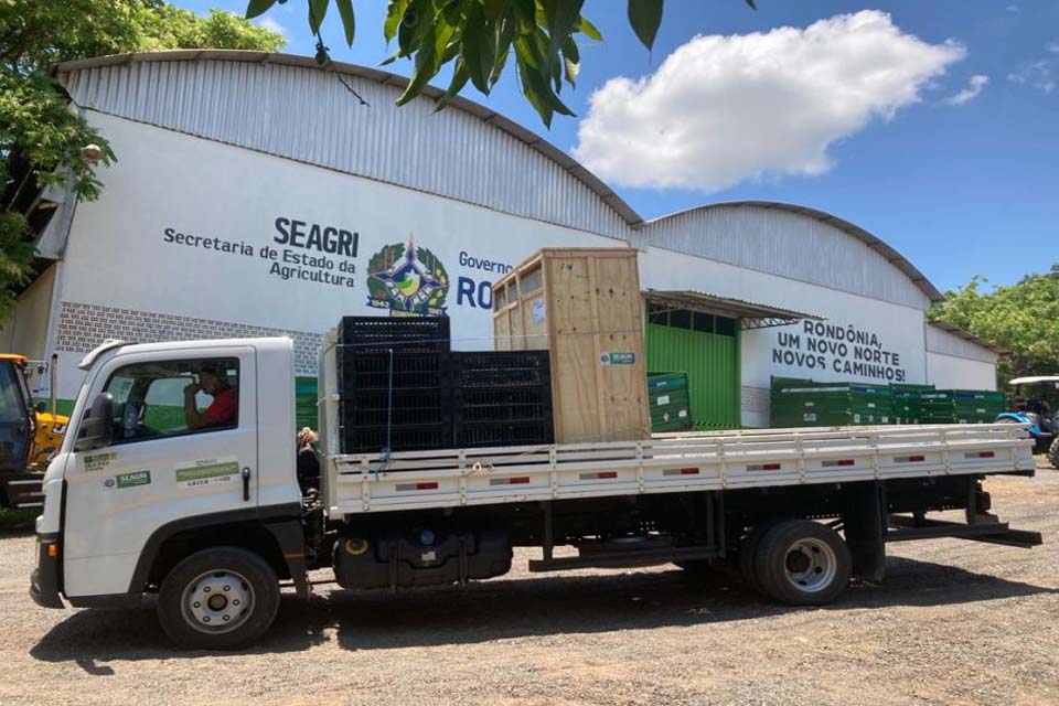 Cinco municípios são contemplados com kits de equipamentos para fortalecimento das ações do PAA em Rondônia
