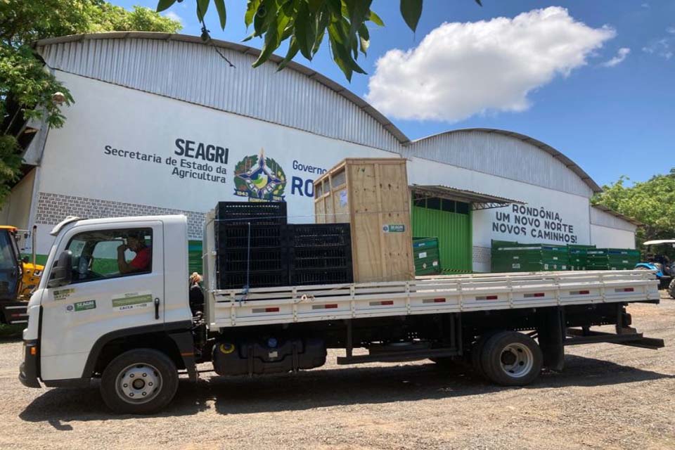 Cinco municípios são contemplados com kits de equipamentos para fortalecimento das ações do PAA em Rondônia
