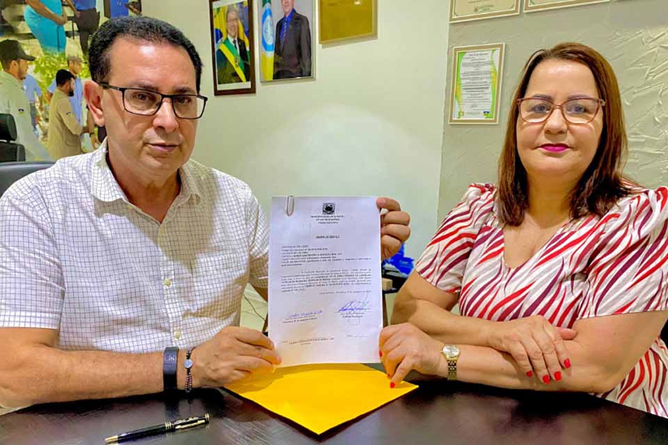 Rolim de Moura dá ordem de serviço para construção da nova sede do Conselho Tutelar