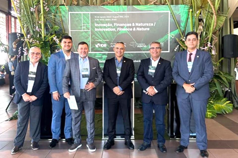 Governo de Rondônia marca presença em evento para tratar de bioeconomia, em Belém, no Pará