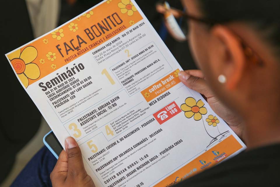 Prefeitura de Vilhena realiza Seminário sobre o combate ao abuso e exploração sexual de crianças e adolescentes